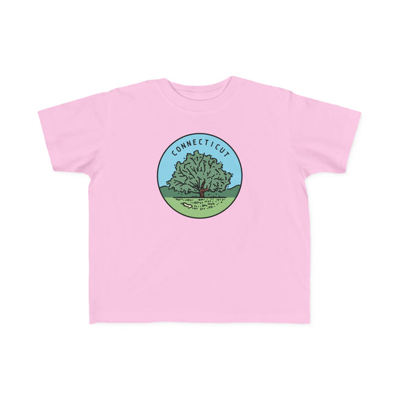 Connecticut Toddler T-Shirt - Unisex Toddler Connecticut Shirt