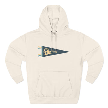 Premium Glacier National Park Fleece Hoodie
