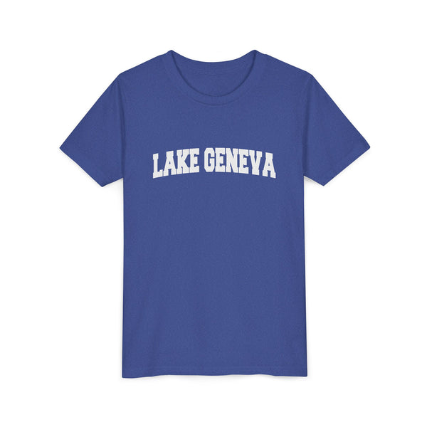 Lake Geneva, Wisconsin Youth Graphic Tee - Kids Lake Geneva T Shirt