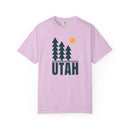 Utah T Shirt, Comfort Colors Cotton 100% Cotton Trees Tee-5