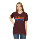 Mt Hood, Oregon Shirt - Mountain Sunset Unisex Mt Hood T-Shirt-69