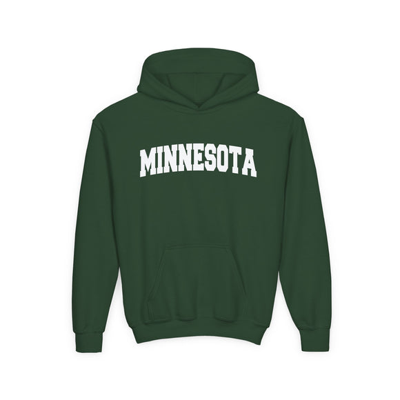 Minnesota Youth Hoodie - Kids Minnesota Hooded Sweatshirt