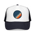 Kids Anna Maria Island, Florida Retro Trucker Hat on white background