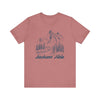 Jackson Hole, Wyoming Graphic Tee - Mountain Illustration Jackson Hole T Shirt