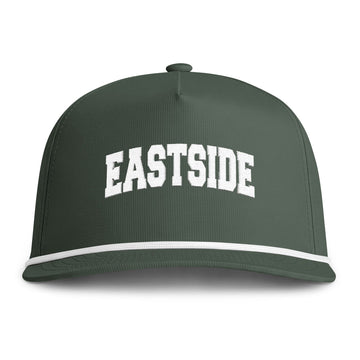 Buy moss Eastside Embroidered Rope Hat - Vintage Sunwashed Rope Cap, Comfort Colors