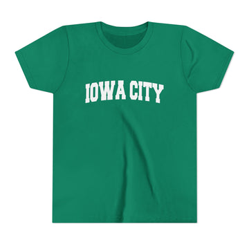 Iowa City, Iowa Youth Graphic Tee - Kids Iowa City T Shirt - 0