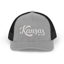 Kansas Snapback Trucker Cap - Embroidered Kansas Hat-4