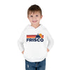 Frisco, Colorado Toddler Hoodie - Unisex Mountain Frisco Pullover Sweatshirt, Kids Hooded Jumper, Colorado Souvenir