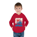 Utah Toddler Hoodie - Minimal Style Unisex Utah Toddler Sweatshirt-7