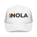 New Orleans, Louisiana Trucker Hat - NOLA Abbr retro cap-6