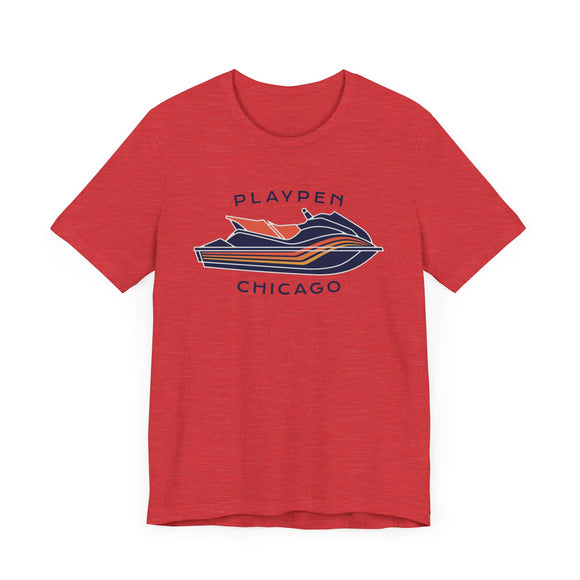 Playpen, Chicago Harbor T Shirt - Jetski Boating Graphic Tee