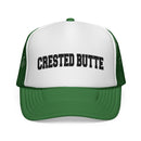 Crested Butte, Colorado Collegiate Style Trucker Hat-3