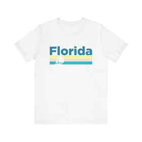 Florida T Shirt - Sailboat Graphic Florida Tee