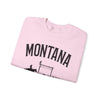 Montana Sweatshirt - Mountain Cowgirl Graphic Crewneck
