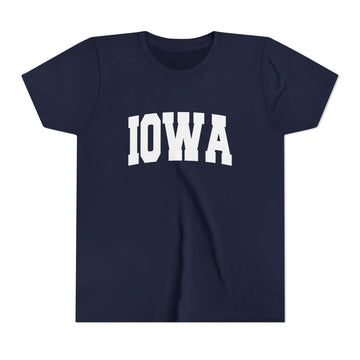 Buy navy Iowa Youth Graphic Tee - Kids T Shirt