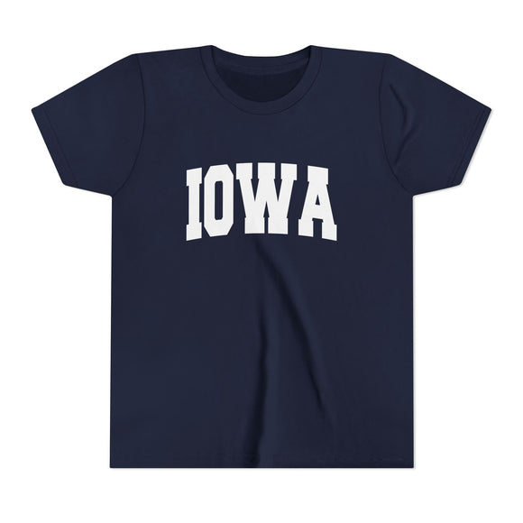 Iowa Youth Graphic Tee - Kids T Shirt