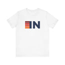Indiana Retro Stripes T-Shirt | Indiana State Tee-3