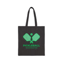 Washington Cotton Canvas Pickleball Washington Tote Bag-2