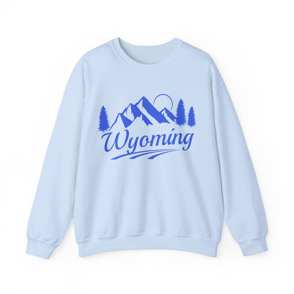 Wyoming Sweatshirt - Unisex Mountain Wyoming Sweatshirt