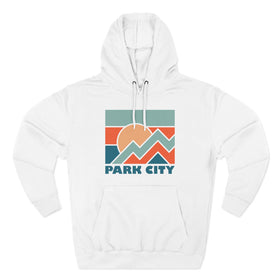 Park City, Utah Hoodie - Retro Mountain Unisex Sweatshirt - 0