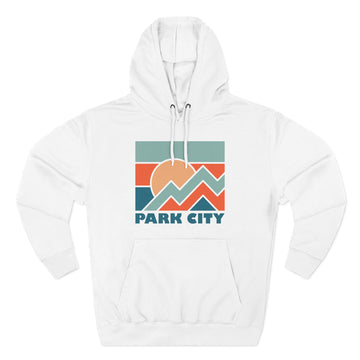 Park City, Utah Hoodie - Retro Mountain Unisex Sweatshirt - 0
