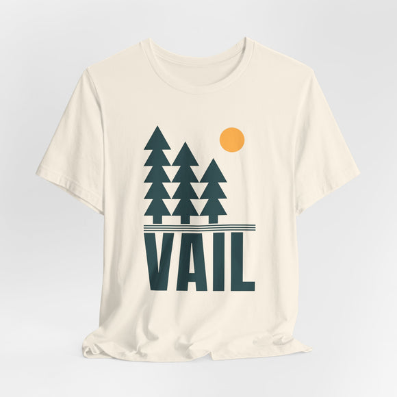 Vail, Colorado T Shirt - Trees Tee