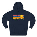 Premium New Mexico Hoodie - Retro Sun Unisex Sweatshirt-1
