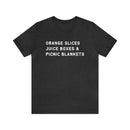 Soccer Mom T-Shirt - Fun Orange Slices, Juice Boxes Tee-3