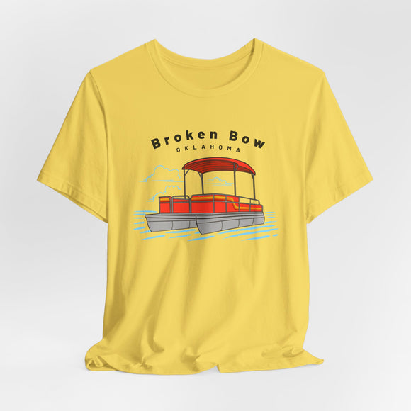Broken Bow, Oklahoma T Shirt - Pontoon Boat Tee