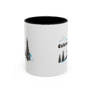 Colorado Retro Snow Skiing Mountain 11 oz Mug, Ski Lodge Decor Coffee Cup, Mountain Gondola Lover Gift, Retro Skiing Mug-3