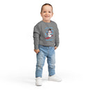 Lake Tahoe, California Toddler Sweatshirt - Skiing Snowman Lake Tahoe Toddler Crewneck Sweatshirt-11