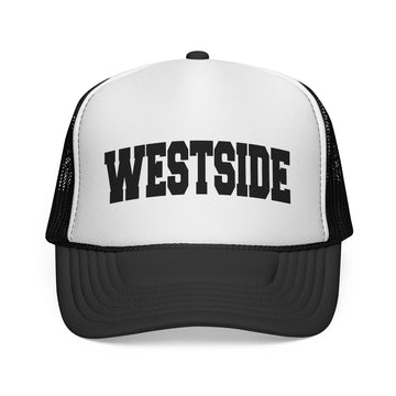 Westside Retro Collegiate Style Trucker Hat - 0