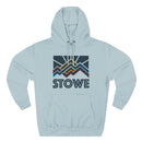Stowe, Vermont Hoodie - Retro Mountain Unisex Sweatshirt-4