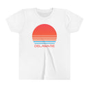 Delaware Youth Shirt - Retro 80s Delaware Kid's T-Shirt-1