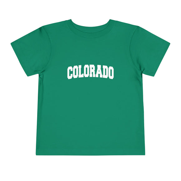 Colorado Toddler Graphic Tee - Kids Colorado Vacation T-Shirt