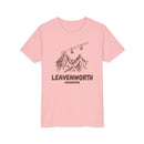 Leavenworth, Washington Youth T-Shirt — Vintage Gondola Ski Mountain Tee-4