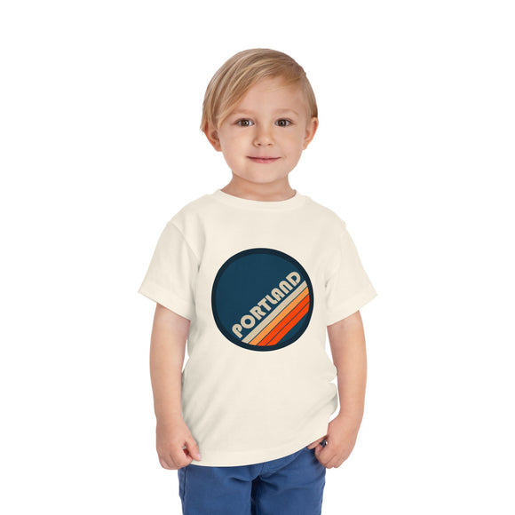 Portland, Oregon Toddler Graphic Tee - Kids Portland Shirt