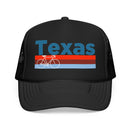 Texas Trucker Hat - Foam Texas Bike Cap-2