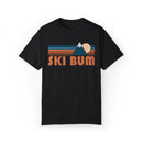 Ski Bum Graphic Tee, Comfort Colors Retro Unisex T shirt, Mountain Adventure Shirt-7