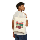 Montana Cotton Canvas Tote Bag - 15" x 16"-4