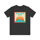 Retro Salt Lake City, Utah T-Shirt, Mountain Sun Tee, Unisex Graphic Shirt, Vintage Salt Lake City, Utah Top, Outdoor Adventure Clothing-2