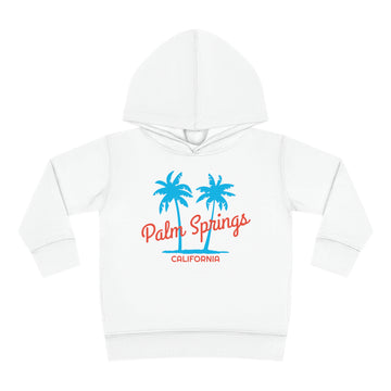Buy white Palm Springs, California Toddler Hoodie - Unisex Palm Springs Toddler Sweatshirt