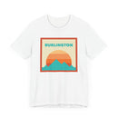 Retro Burlington, Vermont T-Shirt, Mountain Sun Tee, Unisex Graphic Shirt, Vintage Burlington, Vermont Top, Outdoor Adventure Clothing-8