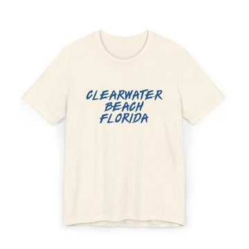 Clearwater Beach T-Shirt | 100% Cotton Retro Florida Tee - 0