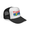 Topeka, Kansas Retro Corn and Farm Trucker Hat-10