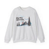 Big Sky, Montana Sweatshirt - Unisex Retro Ski Mountain Gondola Big Sky Sweatshirt