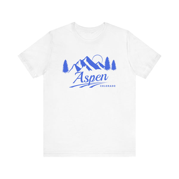 Aspen, Colorado T-Shirt - Retro Mountain Unisex Aspen Shirt