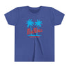 Malibu, California Youth Shirt - Retro Palm Tree Malibu Kid's T-Shirt