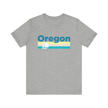 Oregon T Shirt - Sailboat Graphic Oregon Tee - 0