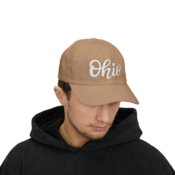 Ohio Dad Hat - Embroidered Ohio Classic Dad Cap